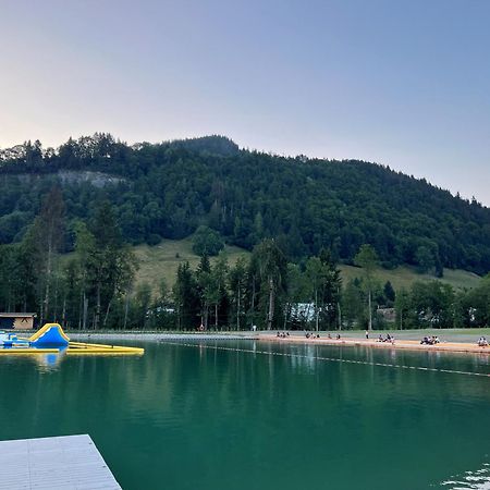 Studio Face Aux Pistes Praz-sur-Arly Exteriör bild
