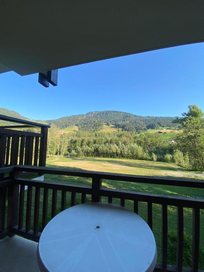 Studio Face Aux Pistes Praz-sur-Arly Exteriör bild