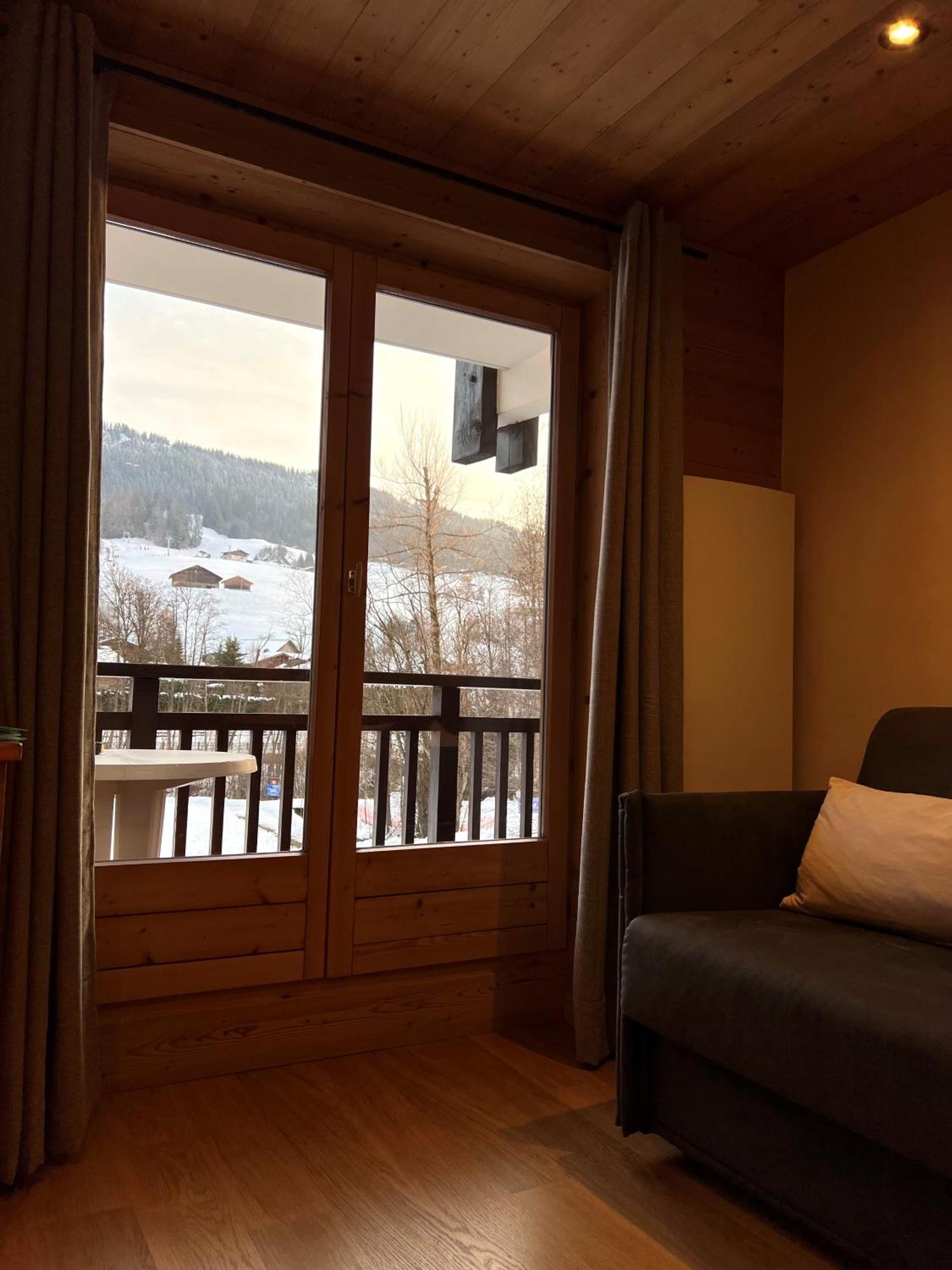 Studio Face Aux Pistes Praz-sur-Arly Exteriör bild
